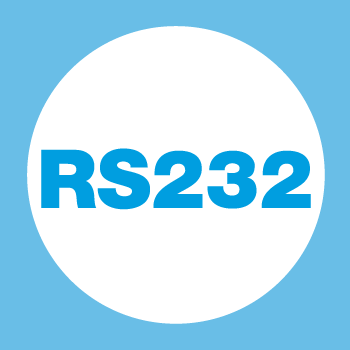 With RS232 interface