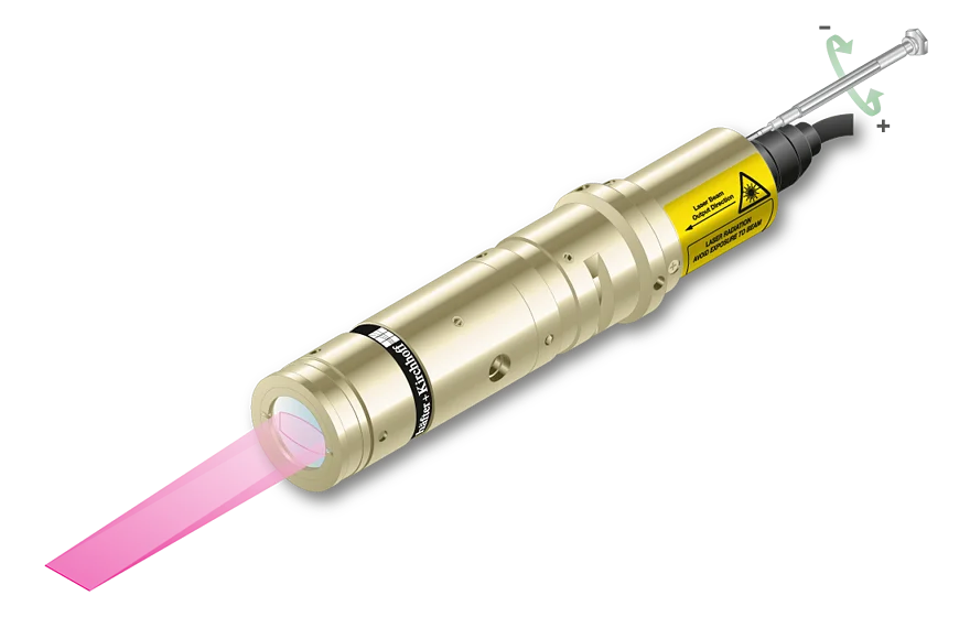 Machine Vision Laser Line series 13LT with tools