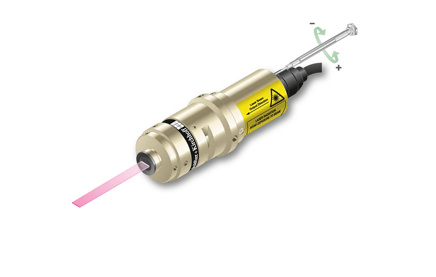 Machine Vision Laser Line series 5LTM with tools