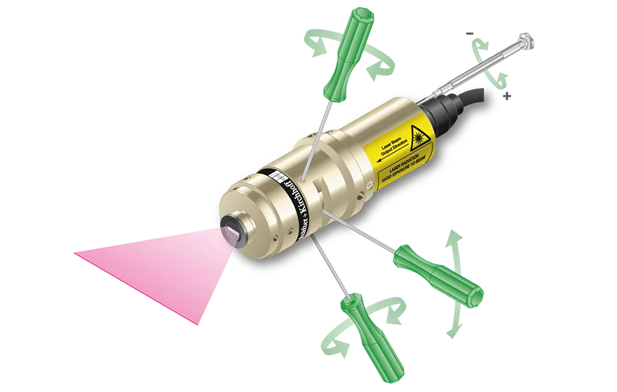Machine Vision Laser Line series 5LMM with tools