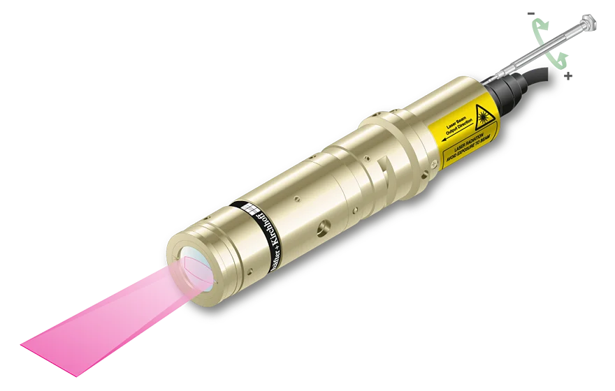 Machine Vision Laser Line series 13LN with tools