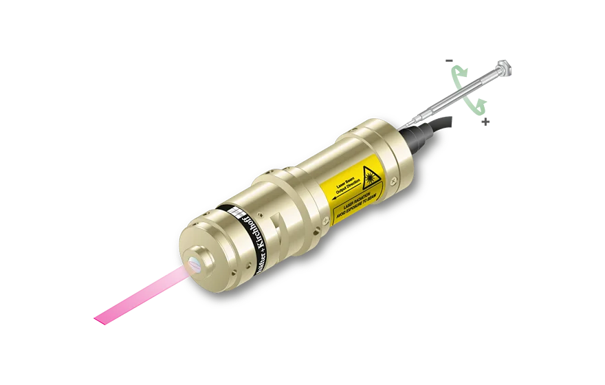Low Noise Machine Vision Laser Line series LNC-5LT+56CM with tools