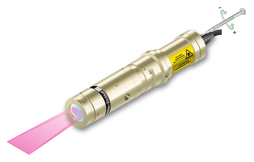 Low Noise Machine Vision Laser Line series 13LN+91CM with tools