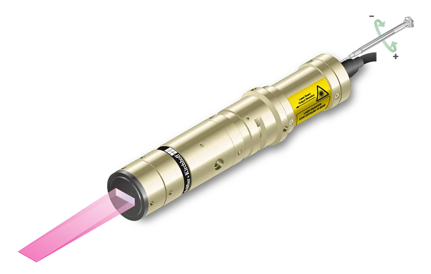 Low Noise Machine Vision Laser Line series LNC-13LTM+91CM with tools