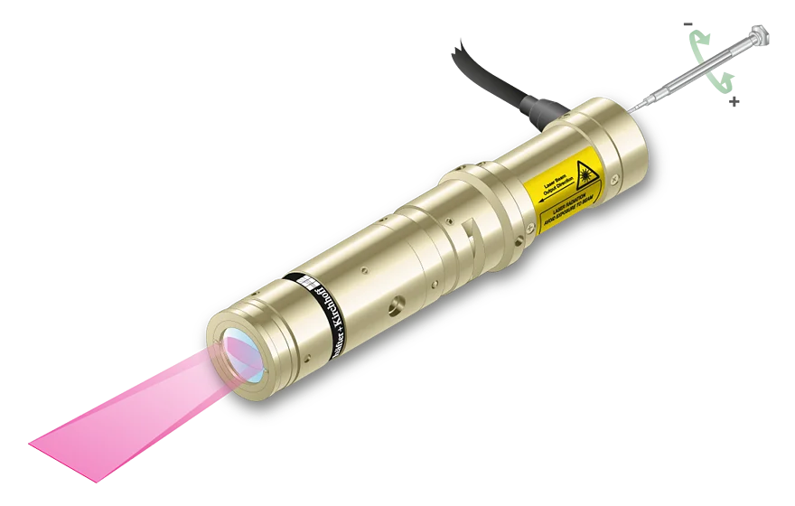 Low Noise Machine Vision Laser Line series LNC-13LN+91CR with tools