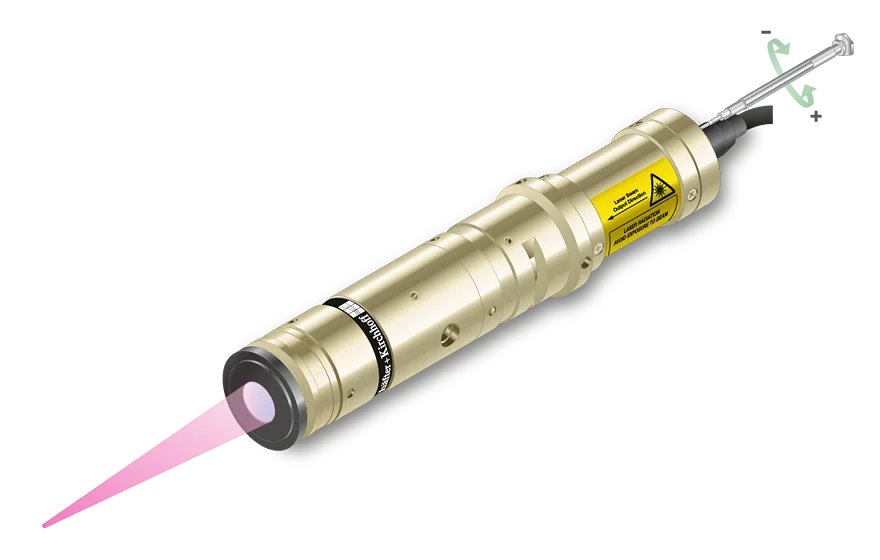 Low Noise Machine Vision Laser Focus series LNC-13MMC+96CM with tools