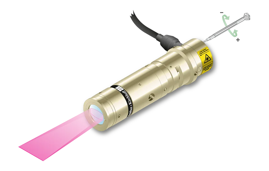 Machine Vision Laser Line series 13LN+90CR with tools