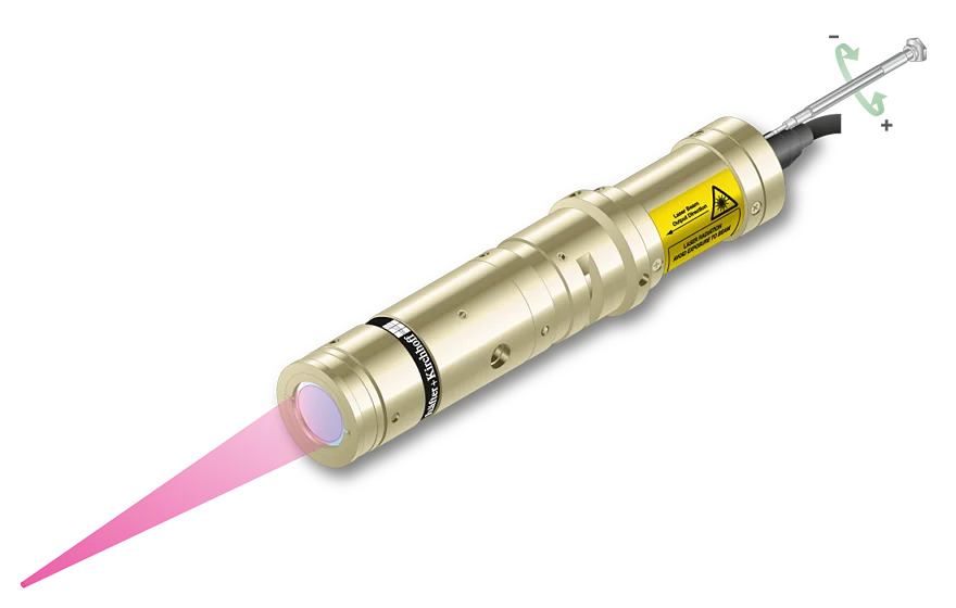 Low Noise Machine Vision Laser Focus series LNC-13MC+96CM with tools